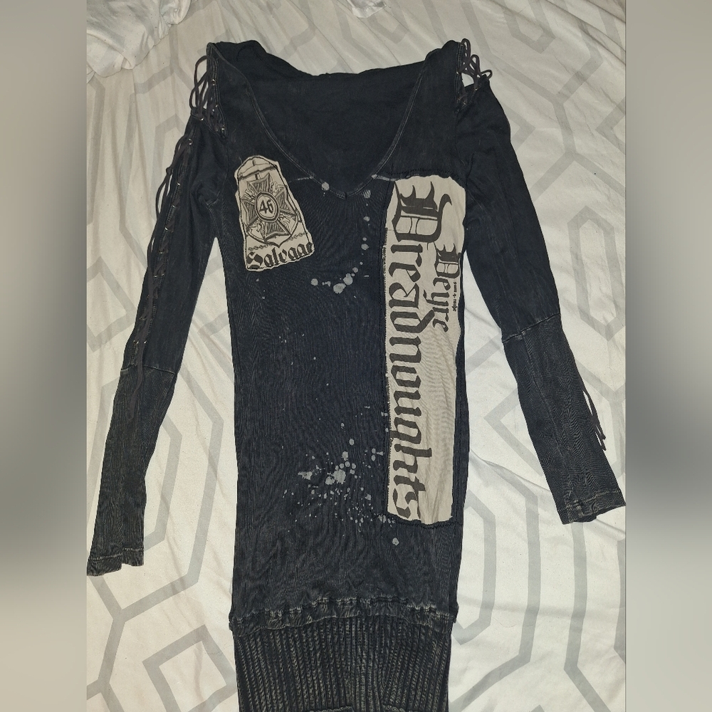 Salvage Deyre Dreadnoughts Black Dress